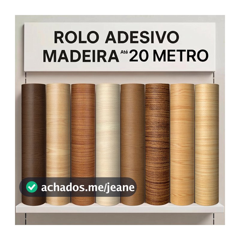 Papel de Parede Madeira 3D 5 METROS X 45CM Auto Adesivo Colante Promoção