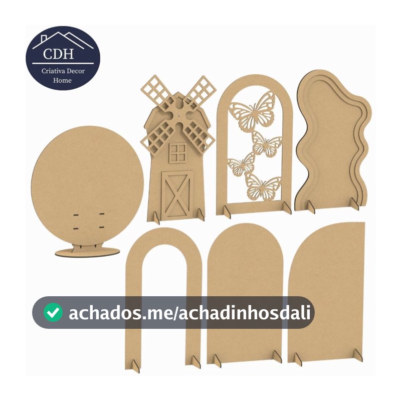 Painel de Mesa MDF Decoração Festa Infantil