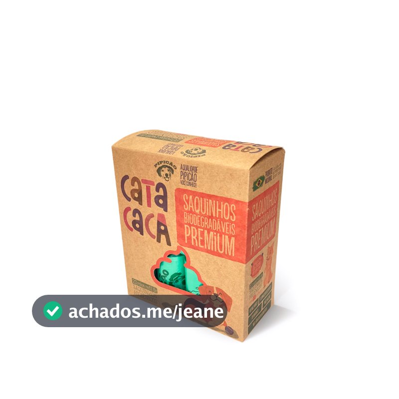 Kit 20 Refis Cata Caca Biodegradáveis Pipicão