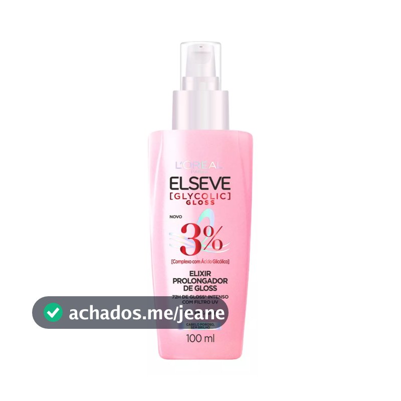 Sérum Elixir L'Oréal Paris Elseve Glycolic Gloss 100ml
