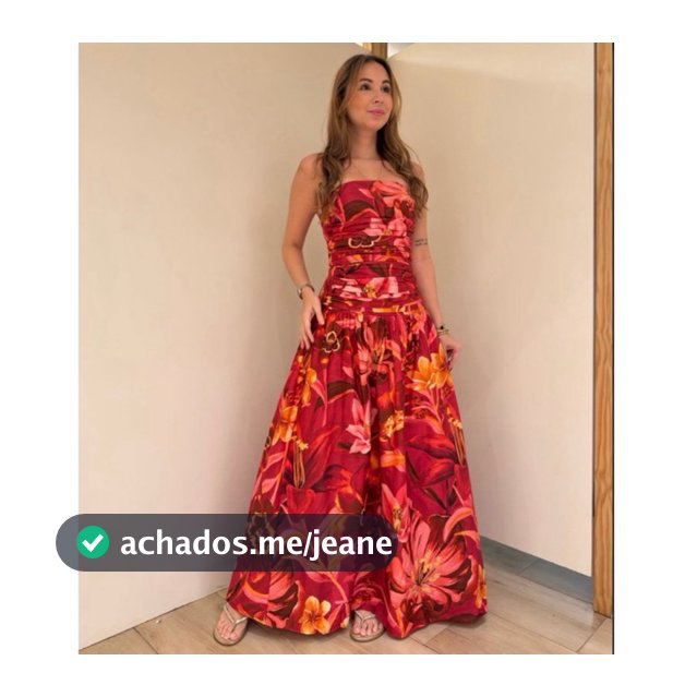 Conjunto Feminino Saia Longa E Top Tubo Estampado Tomara Que Caia Zíper E Elástico Costas