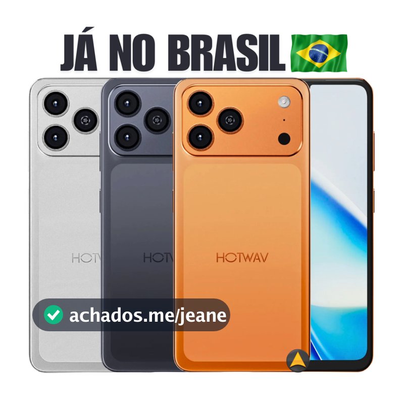 Smartphone Celular Hotwav A17 Pro Max Versão Global 256 + 4GB Ram Dual SIM Tela LCD 6.75"