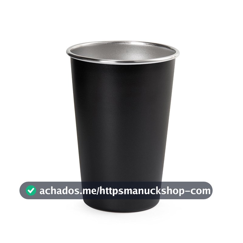 Copos De Inox Preto 500ml 3 Unidades Termopro