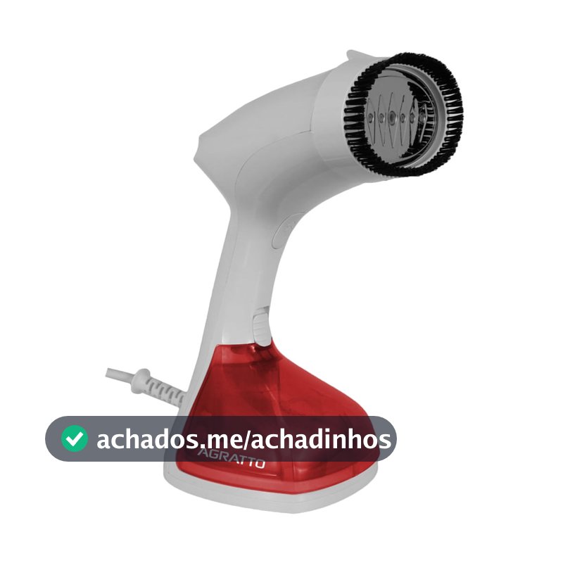 Passadeira a Vapor BRAVO APAV01 1250 Watts 110 Volts - 14174 - AGRATTO