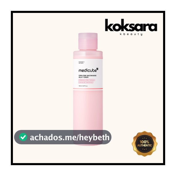 Medicube Pdrn Tônico Láctico Rosa Niacinamida 150ml