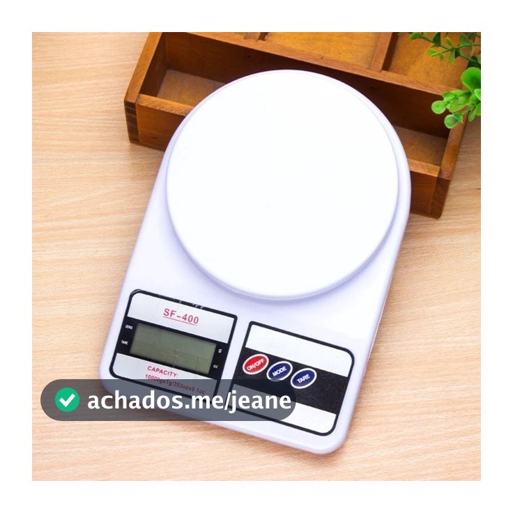 Balança Digital De Cozinha Com Precisão de 1g a 10Kg Função Tare