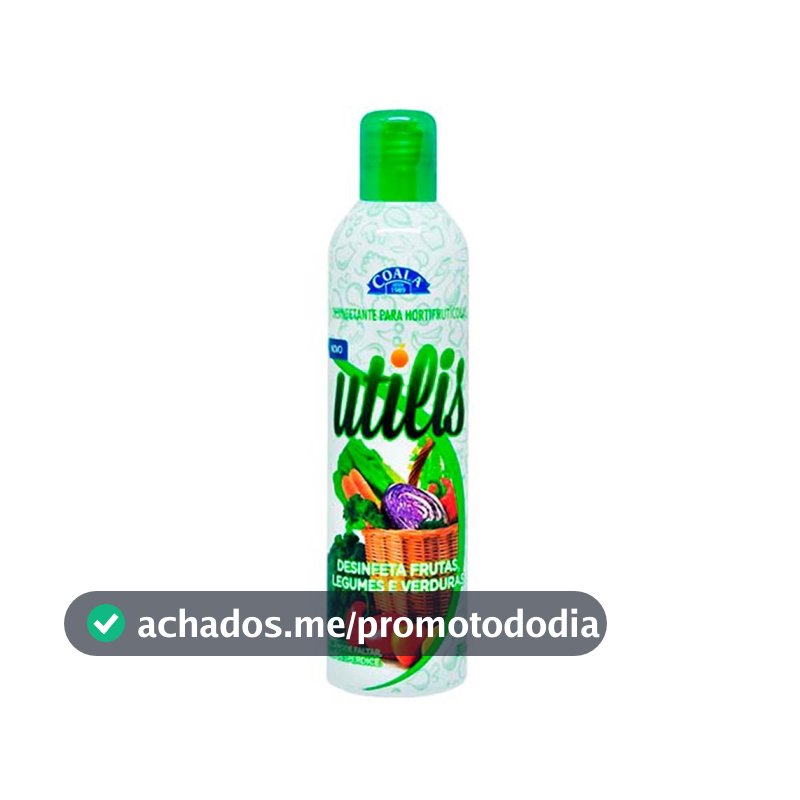 Coala Desinfetante de Hortifrutícolas Utilis 300 ml