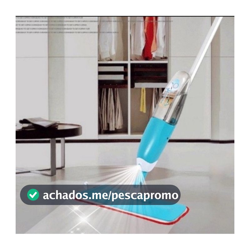 Mop Spray Refil de Microfibra Com Reservatório