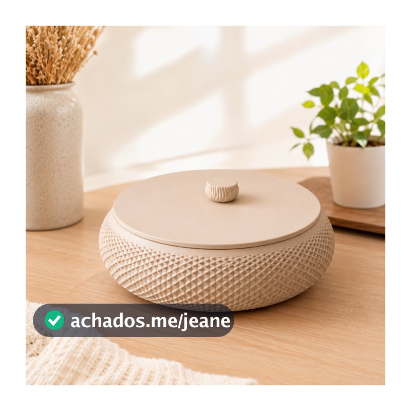 Cesta Porta Objeto Organizador Bancada Multiuso Moderno Porta Treco Decorativo Minimalista Vazado