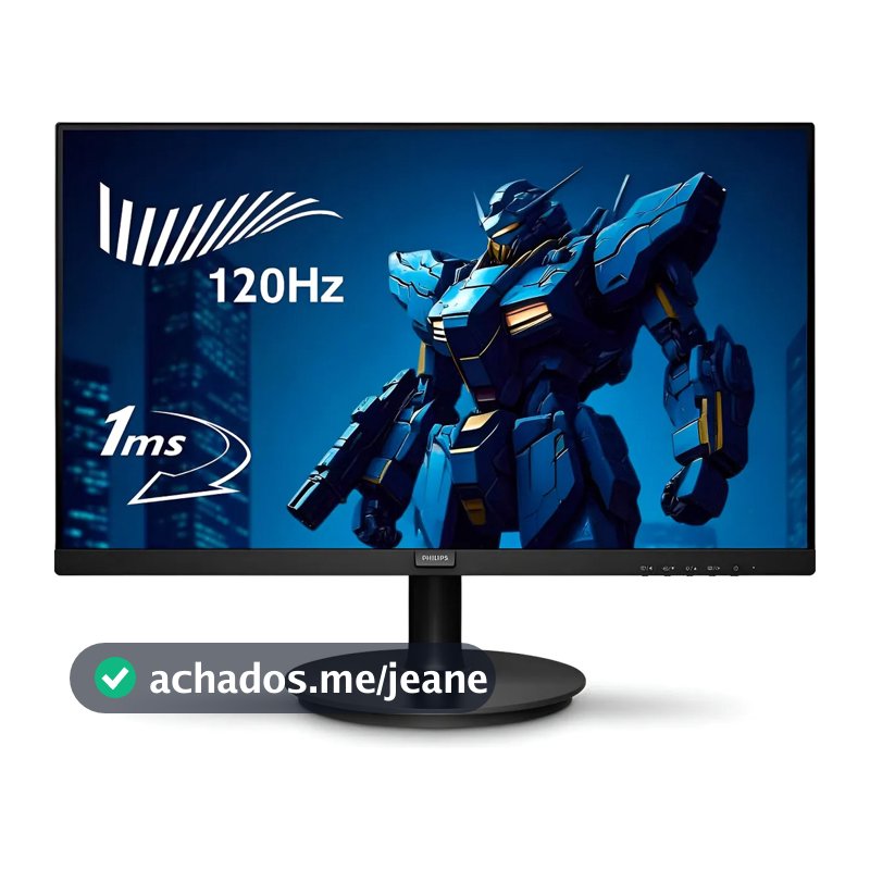 Monitor Gamer Philips 21.5" LED FULL HD VA 120Hz 1ms - 221V8LB3/57 Hdmi, Vga, Vesa
