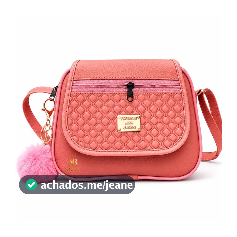 Bolsa Transversal Feminina Pequena Preta com 3 Zíperes | Compacta, Elegante e Prática