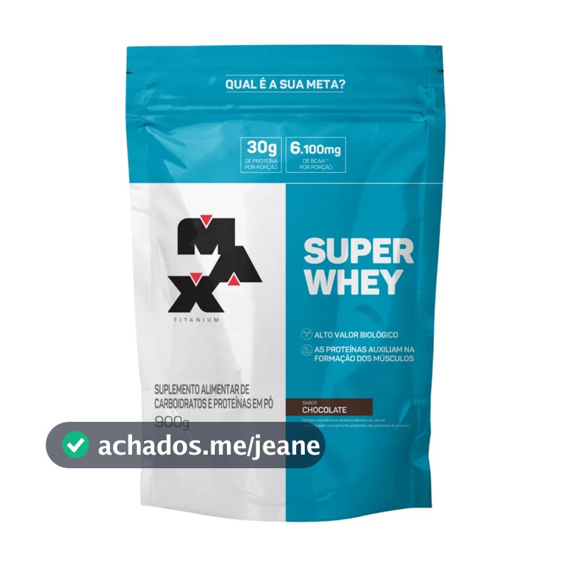 Super Whey Refil 900g Max Titanium