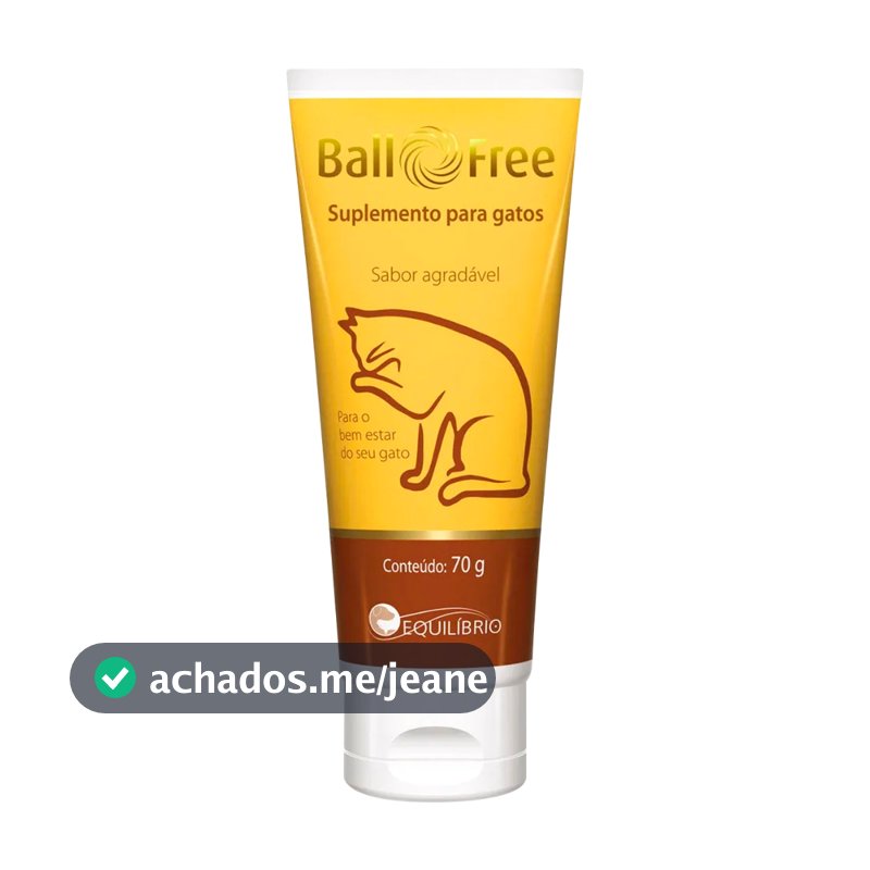 Ball Free Suplemento Para Gatos 70g