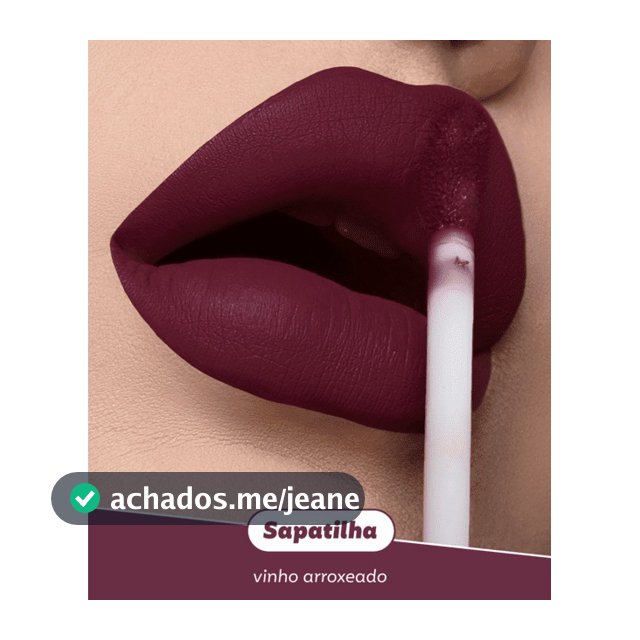 Batom Liquido Dailus Matte Ultra-hidratante 12h Sapatilha