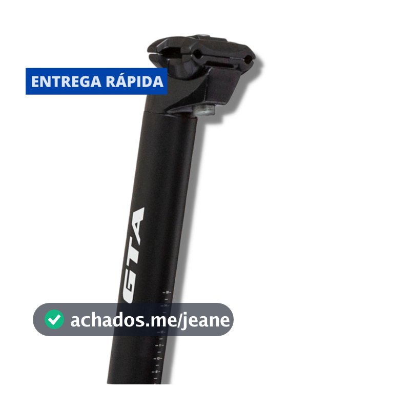 Canote Selim Com Carrinho 27.2mm Alumínio Preto Bicicleta