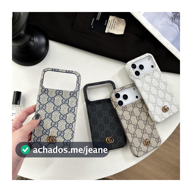 Para IPHONE 17 16 15 14 13 PROMAX PLUS Capa Protetora Gc Logotipo Clássico Rígida PC
