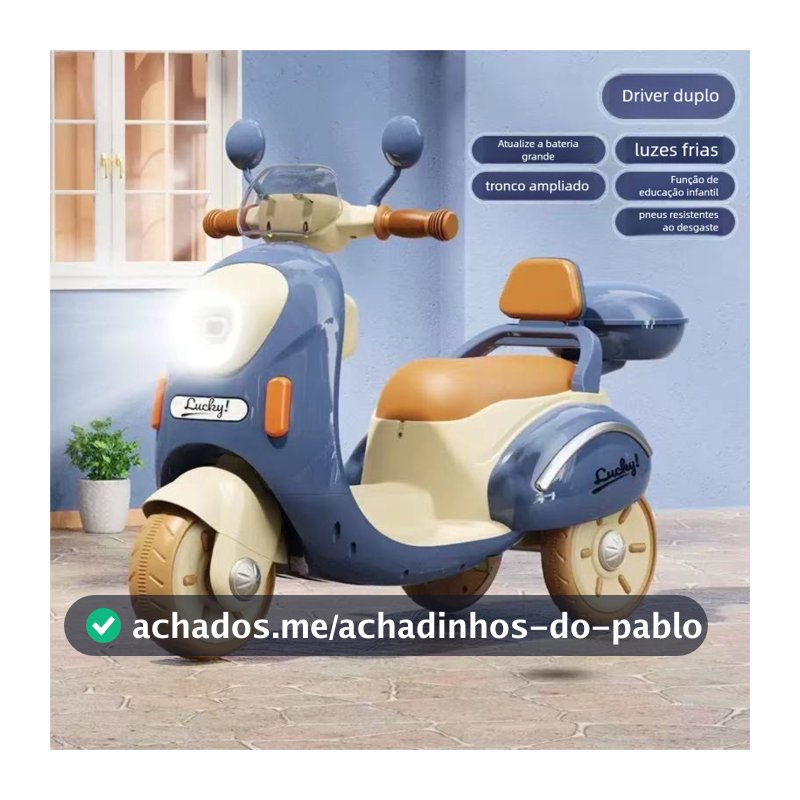 Moto elétrica infantil--1281