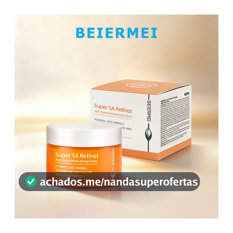 BEIERMEI Creme Hidratante Facial Anti-Aging Retinol Wrinkle 30g/10.1FL Hidratante, nutritivo, hidratante e reafirmante