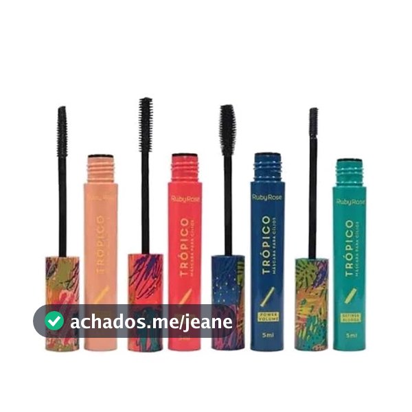 Máscara Para Cílios Rímel tropico Ruby Rose