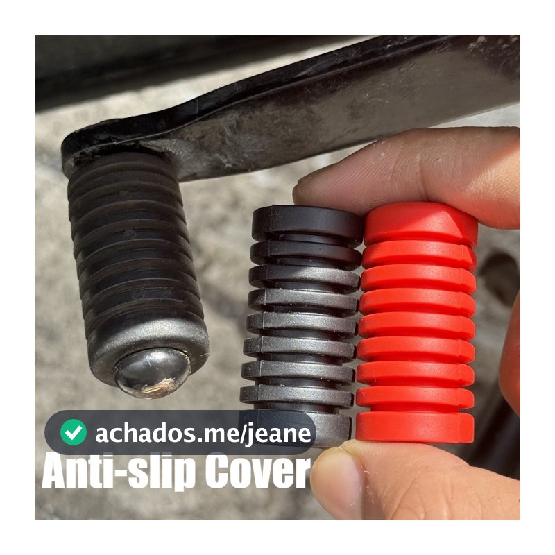 Capa Protetora De Borracha Para Câmbio De Motocicleta Multiuso , Pedais De Veículos Off-road , Antiderrapante Com Absorç