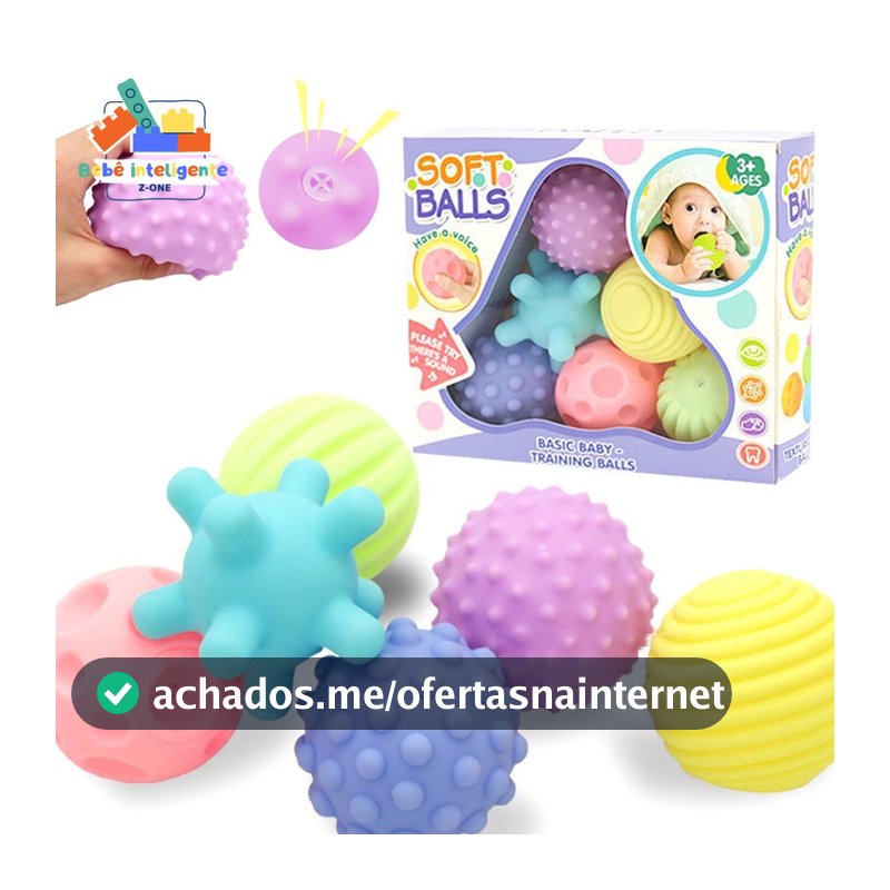 Baby Toy-Bola Sensorial De Toque , Brinquedo De Rato Infantil , Massagem Kawaii Soft Ball , Desenvolvimento Táctil