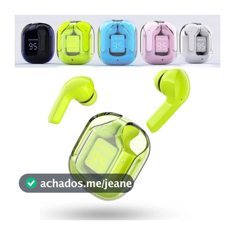NOVO A31 Fone De Ouvido Ruído Cancelando Earbuds Bluetooth Sem Fio HiFi Stereo Com Carregamento De Visor Digital