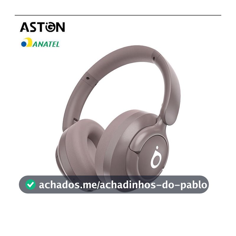 Astgn X Basike Fone De Ouvido Bluetooth Anc Redução De Ruído Ativo30 horas de navegação