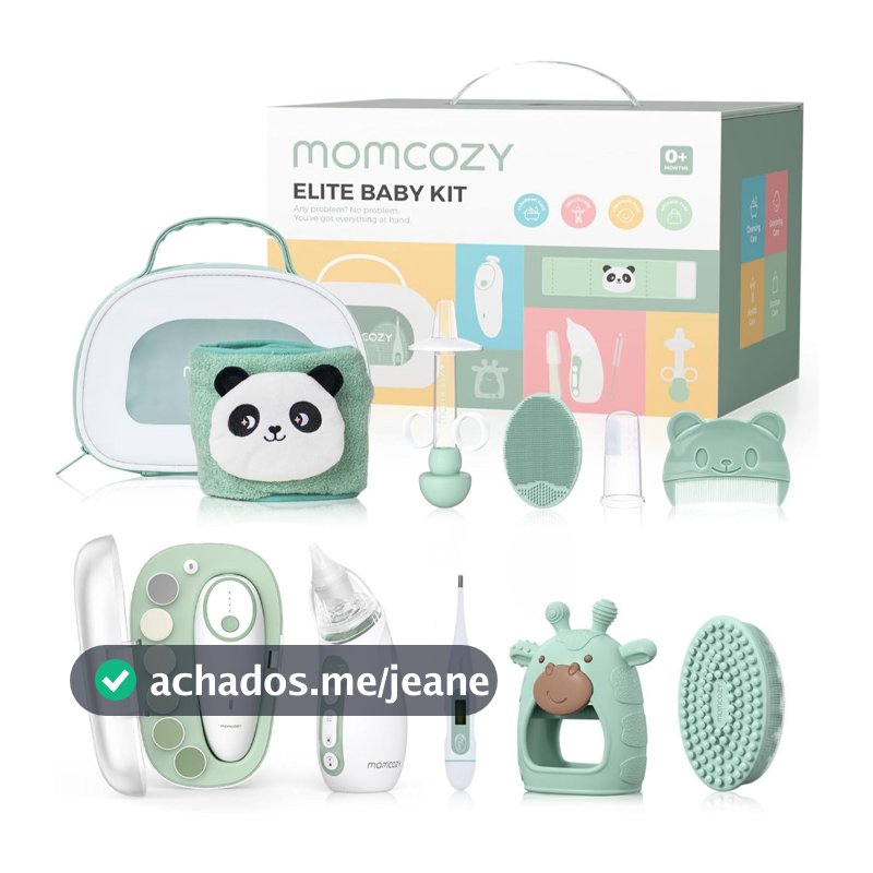 Kit Momcozy Elite Baby , Essencial Superior Para Chá De Bebê E Registro Cuidados De Higiene , Saúde Limpeza