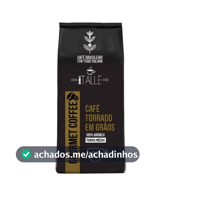 Cafe Graos Torra Media Gourmet Café Italle 1kg