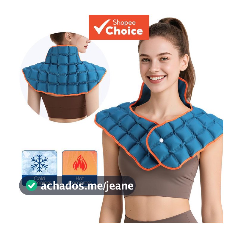 Compressa Quente E Fria Xale De Ombro Autoabsorvente Multi Grade Bloco De Gelo Para Costas Pescoço