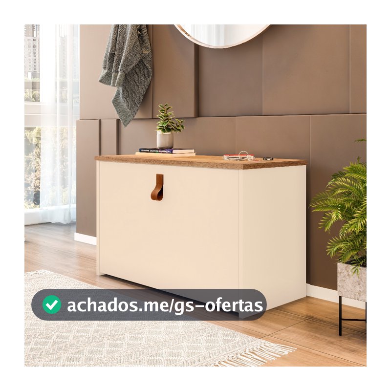 Sapateira Organizadora Sapato Basculante Prateleira Hall Entrada
