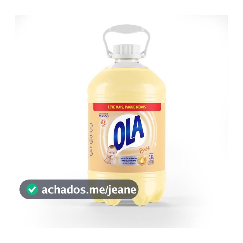 Lava Roupas Ola Bebê 3,8L