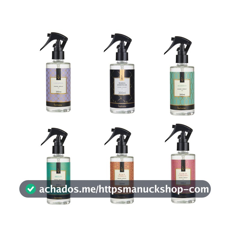 Home Spray Lavanda Via Aroma 200ml - Aromatizador de Ambientes