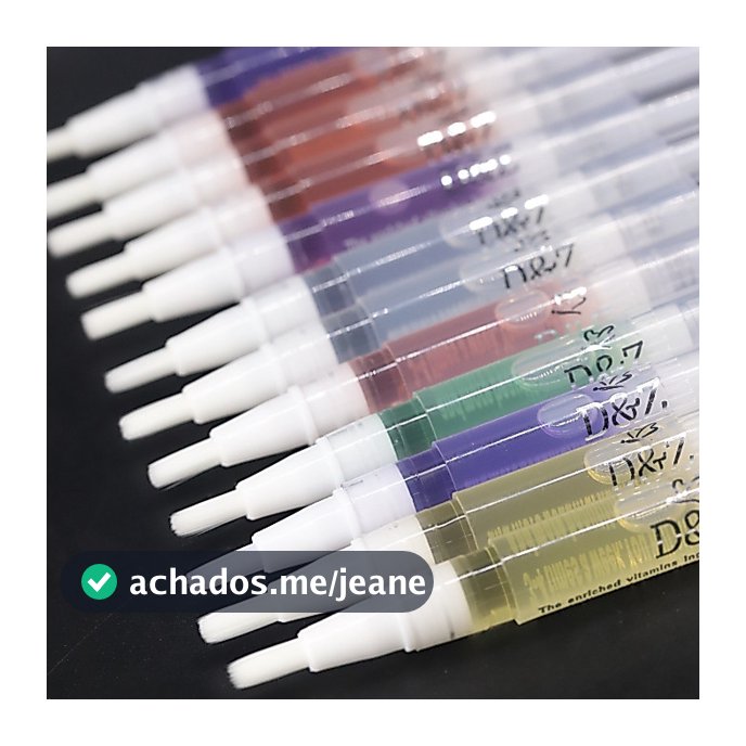 Kit com 12x Canetas de Óleo Hidratante para Cutículas – Tratamento D&Z