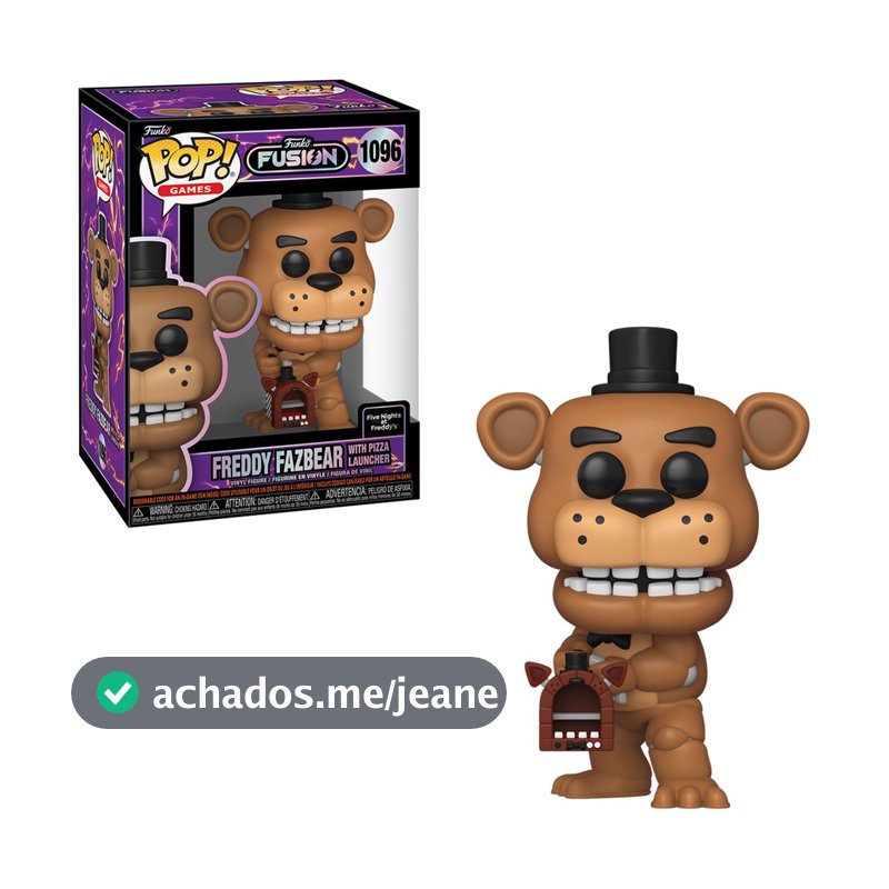 FUNKO POP FUNKO FUSION FREDDY FAZBEAR 1096 NOVO ORIGINAL