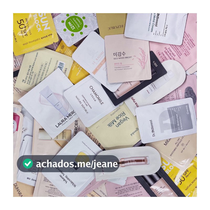 Sachê Coreano de Skincare 1 Unidade | Marcas Variadas | Koksara
