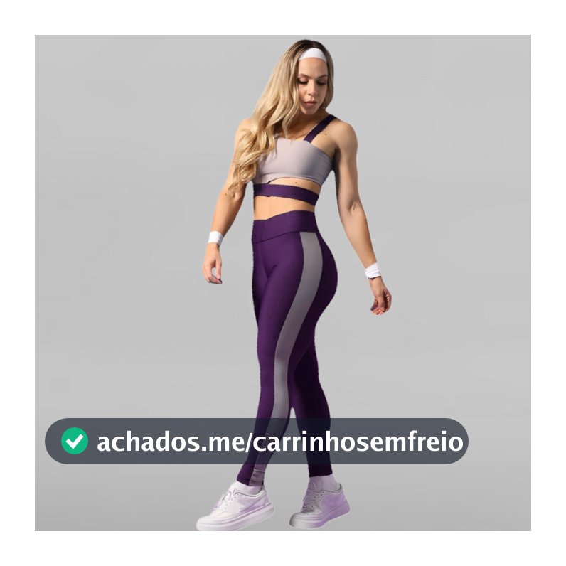 Conjunto Academia Fitness Top + Calça Leg Estilo Moda Premium