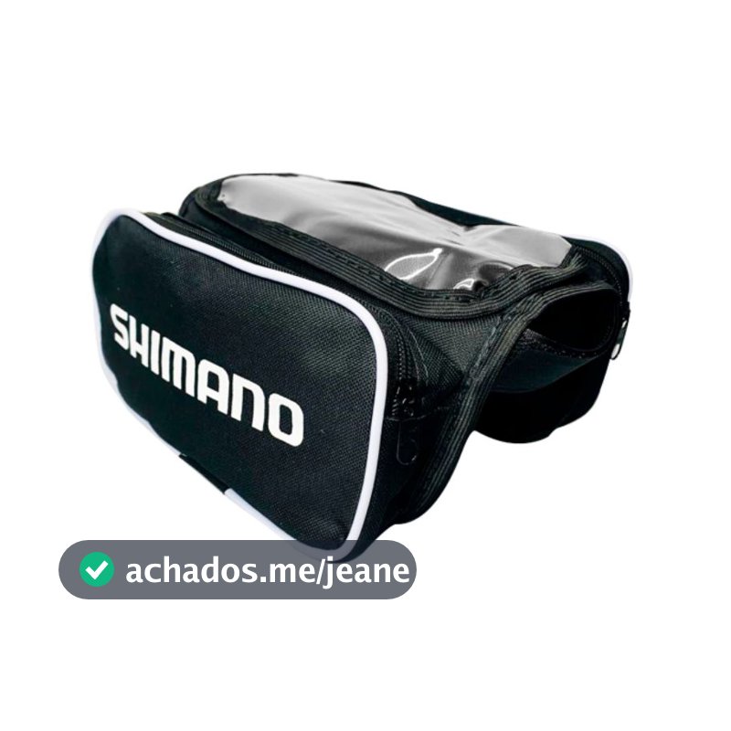 Bolsa Dupla de Quadro para Bike com Suporte de Celular