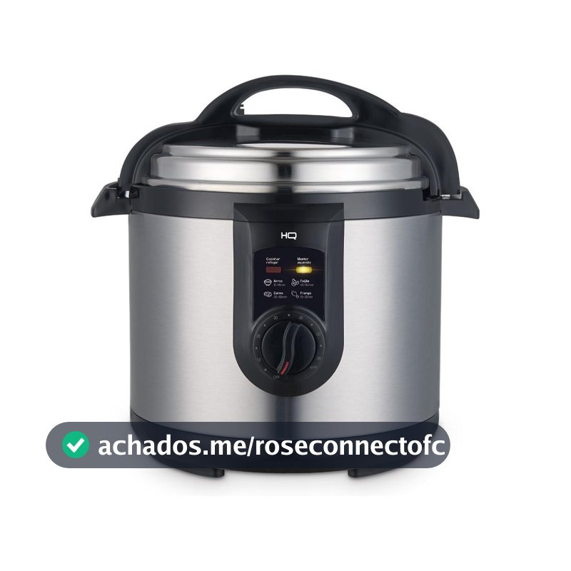 Panela de Pressão Elétrica Multifuncional HQ 5 Litros Inox HQ-Y5MI
