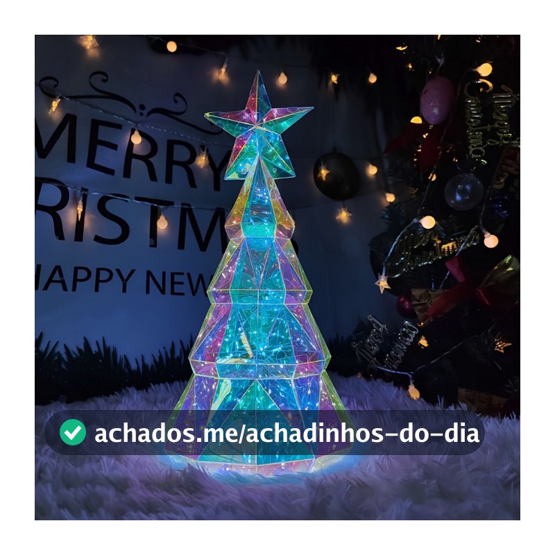 1pc Árvore De Natal , Decoração De Para Festas Presente-Com Caixa De Transparente