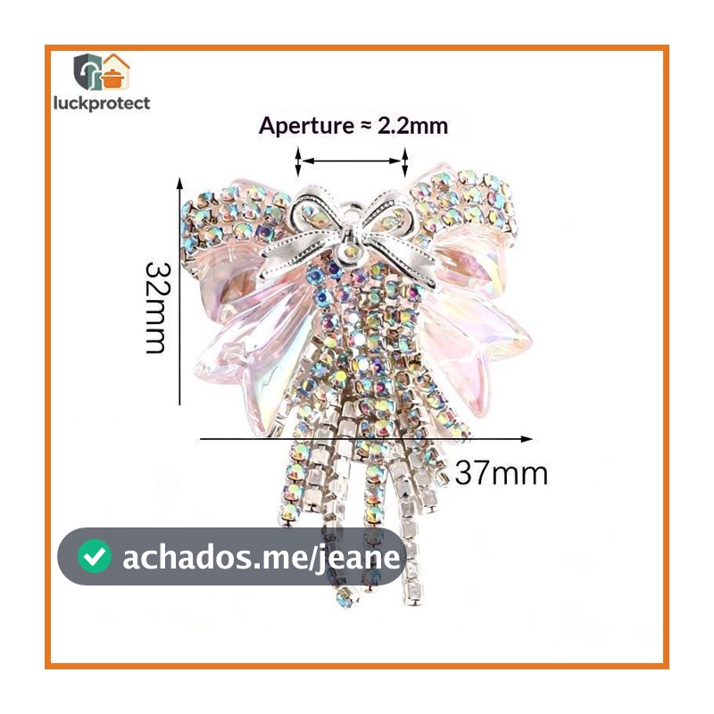 LPHG 1 Peça De Luxo Strass Faça Você Mesmo Pulseira Laço Contas De Cristal Falso Borla Para Presente De Formatura Amigos