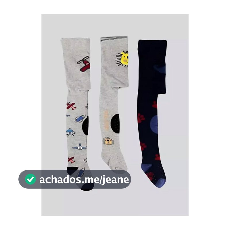 Meia Calça Infantil Masculina
