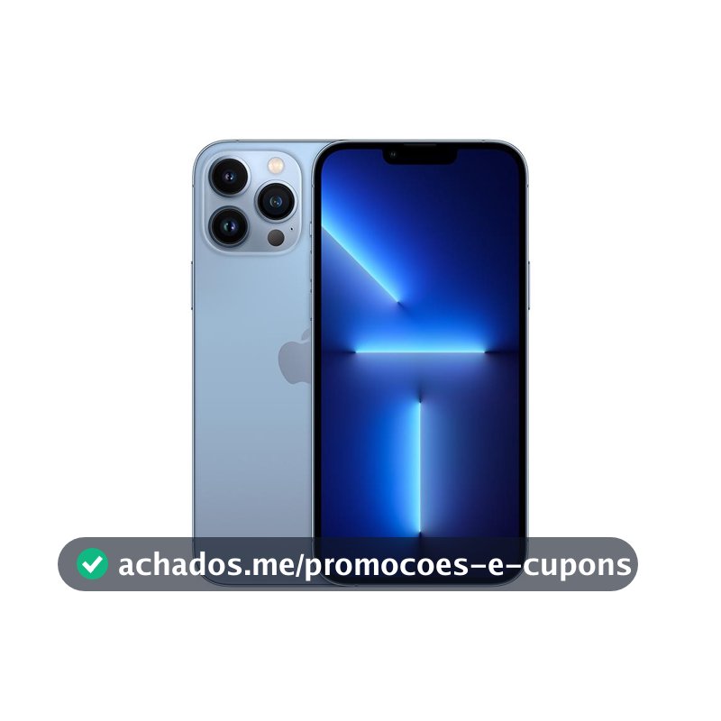 Usado: iPhone 13 Pro Max 128GB Azul Bom - Trocafy - Apple