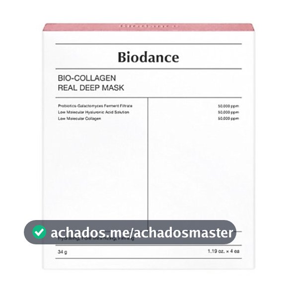 M áscara Profunda Real Biodance Bio-Colágeno
