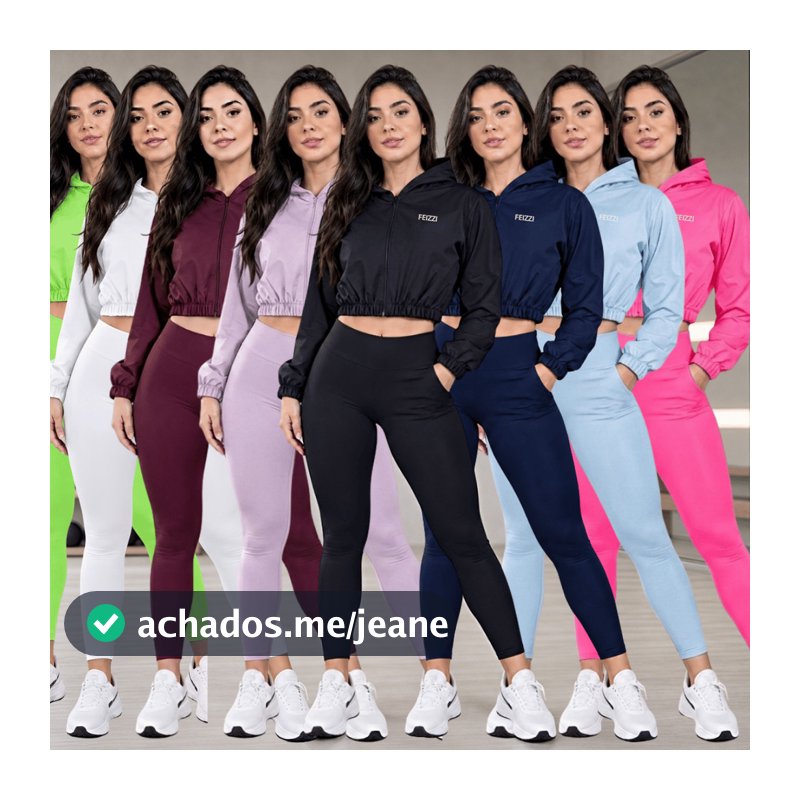 Blusa de Frio Corta Vento Feminina Cropped Com Capuz Treino Corrida Academia Fitness