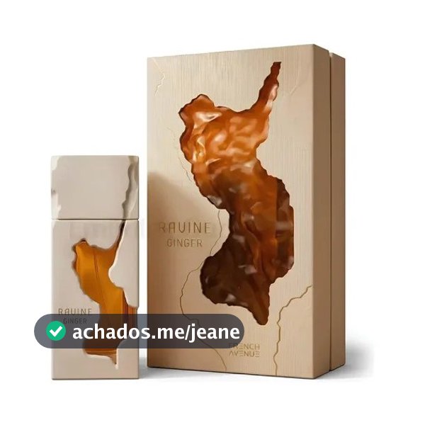 Perfume Árabe French Avenue Ravine Ginger 100ml - Original
