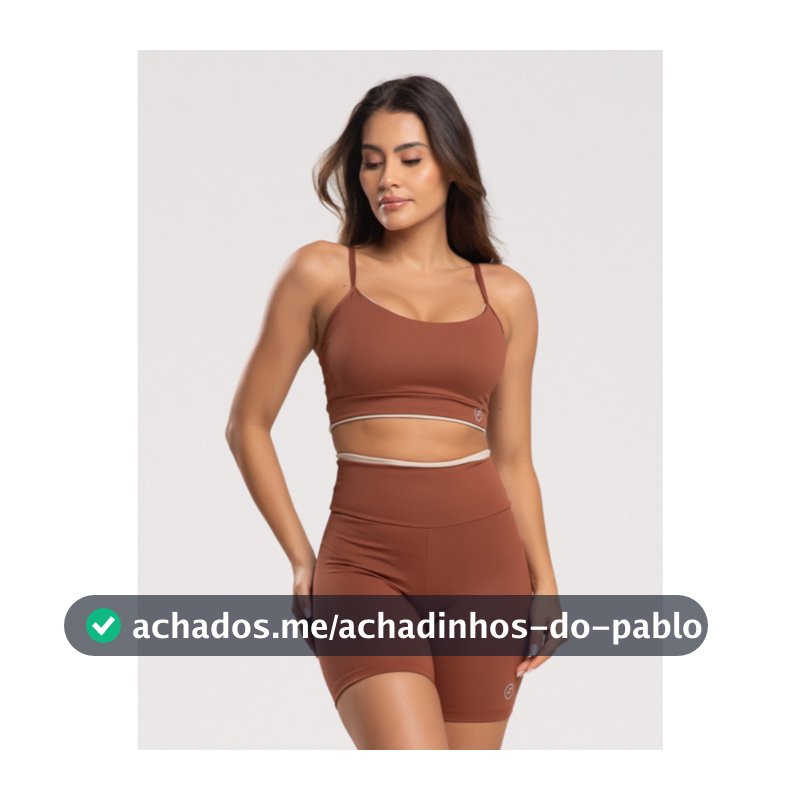 Conjunto Fitness Element academia short e top poliamida zero transparencia bojo removivel feminina