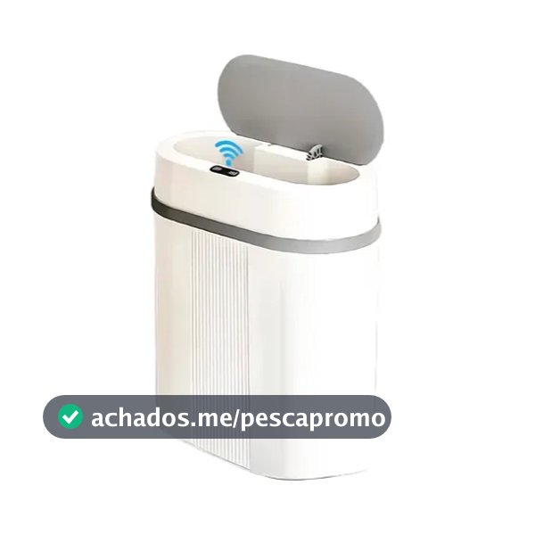 Lixeira Inteligente Sensor Automática 12 Litros Anti Odor LuvinCo