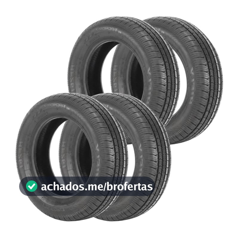 Jogo 4 Pneus 175/60 R13 HIFLY HF-261 77H Aro 13 Novos