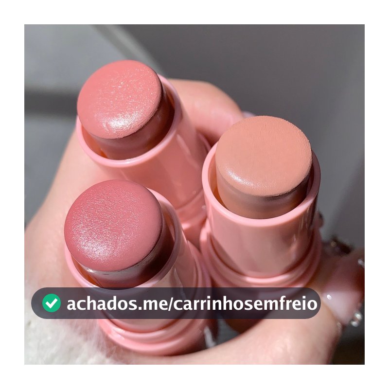 Blush Em Bastão Cremoso , Efeito Fosco , Para Maquiagem Natural E De Longa Duração